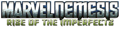 Marvel Nemesis Rise of the Imperfects logo for Gamecube